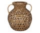 Vaso Decorativo Trapelato Marrrom Médio, brown | WestwingNow