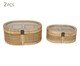 Jogo de Caixas Decorativas Ginza Natural, brown | WestwingNow