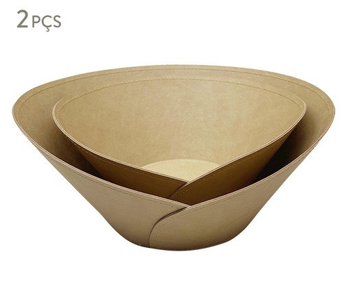 Jogo de Centro de Mesa Abbraccio Bege, beige | WestwingNow