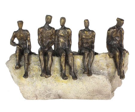 Adorno Decorativo Anima in Pietra Bronze | Westwing