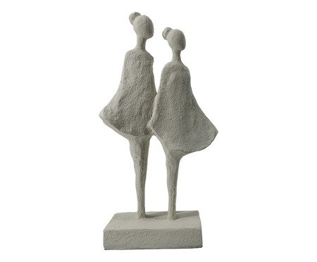 Adorno Decorativo Duo di Anime Branco | Westwing