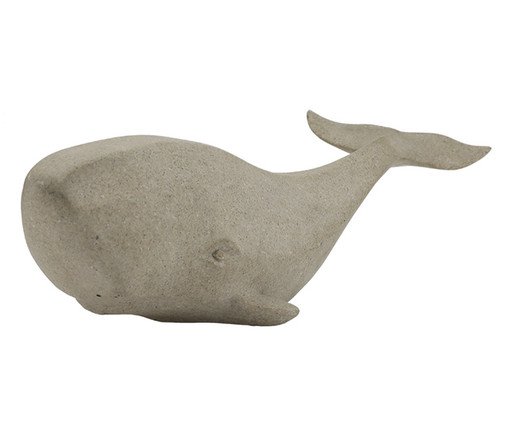 Adorno Decorativo de Baleia Balena Areia Médio, beige | WestwingNow