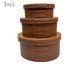Jogo de Caixas Decorativas Troisième Marrom, brown | WestwingNow