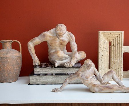 Adorno Decorativo Introspectum Bege | Westwing