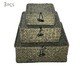 Jogo de Caixas Decorativas Nizzare Verde, green | WestwingNow
