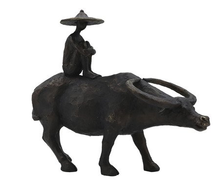 Adorno Decorativo Bisun Preto | Westwing