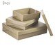 Jogo de Caixas Decorativas Rivoli Bege, beige | WestwingNow
