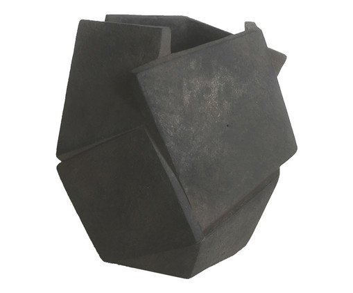 Vaso Decorativo Bord Cinza III, grey | WestwingNow