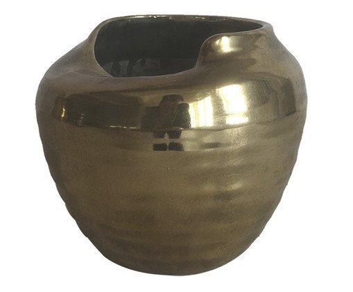 Vaso Decorativo Catezza Dourado, gold | WestwingNow