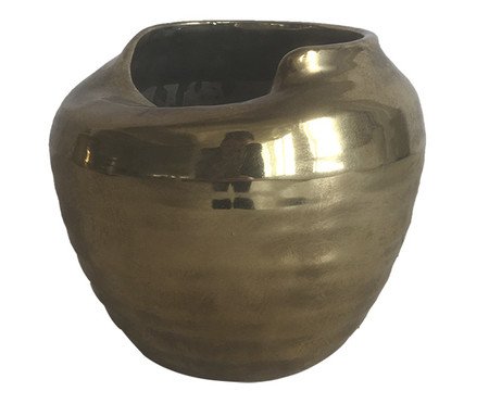 Vaso Decorativo Catezza Dourado | Westwing