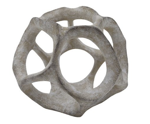 Adorno Decorativo Singolare Cinza, grey | WestwingNow