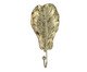 Gancho de Parede Folha Castanheira Dourado, gold | WestwingNow