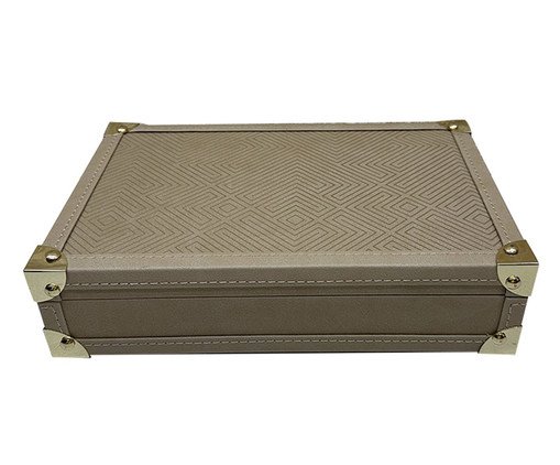 Jogo de Caixas Decorativas Montor Cinza, grey | WestwingNow
