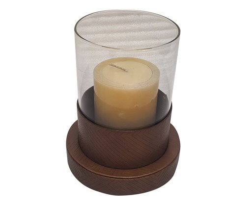 Castiçal Cire Marrom Médio, beige | WestwingNow