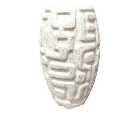 Vaso Decorativo Percorsi Branco I | Westwing