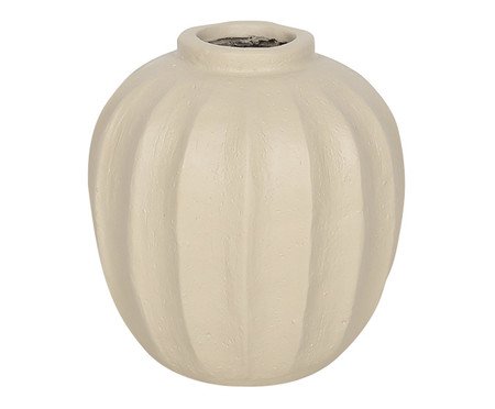 Vaso Decorativo Gemme Bege Pequeno | Westwing