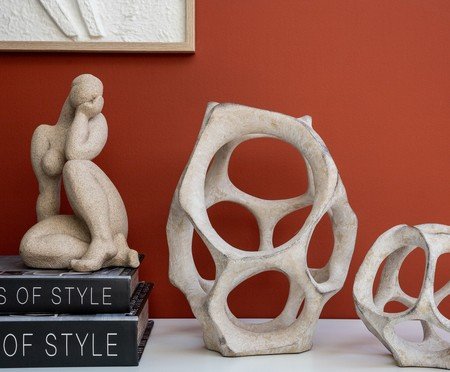 Adorno Decorativo Specifico Cinza | Westwing