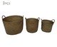 Jogo de Cestos Decorativo Vannerie Marrom, brown | WestwingNow