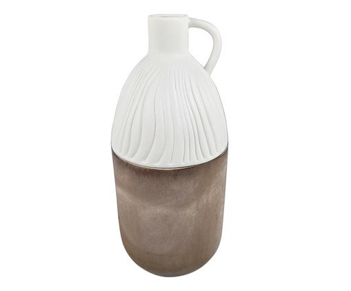 Vaso Decorativo Dualité Branco, white | WestwingNow