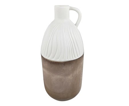 Vaso Decorativo Dualité Branco | Westwing