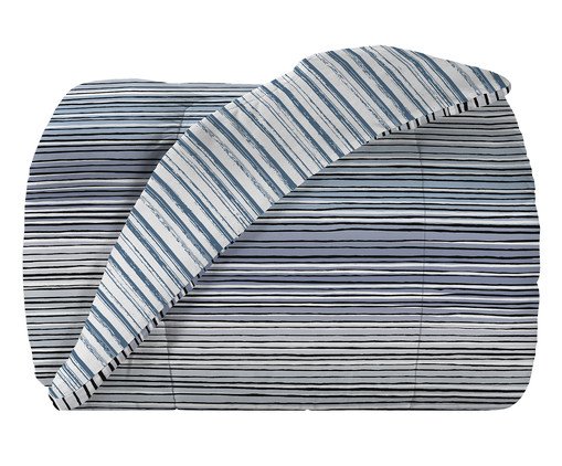 Edredom Dupla Face Diamante Liso Orvalho, multicolor | WestwingNow