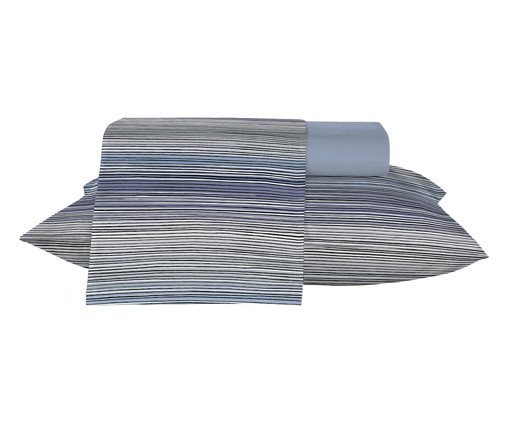 Jogo de Lençol Diamante Liso Orvalho, multicolor | WestwingNow