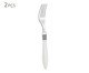 Jogo de Garfos para Sobremesa em Inox Off White, Off White | WestwingNow