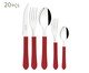Faqueiro em Inox Couzinate, Vermelho | WestwingNow