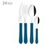 Faqueiro em Inox Leme Azul, Azul | WestwingNow