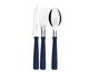 Faqueiro em Inox New Kolor Azul, Azul | WestwingNow