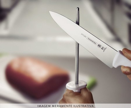 Faca para Carne em Inox Profissional Branca III | Westwing