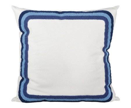 Almofada Rustica Esponja Azul l | Westwing