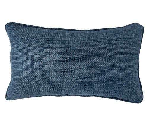 Almofada Linho Azul Lisa l, blue | WestwingNow