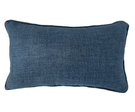 Almofada Linho Azul Lisa l | Westwing