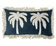 Almofada Linho Jeans Boucle Cru Coqueiros, blue | WestwingNow
