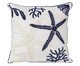 Almofada Linho Cru e Boucle Estrela Marinho, Raw | WestwingNow