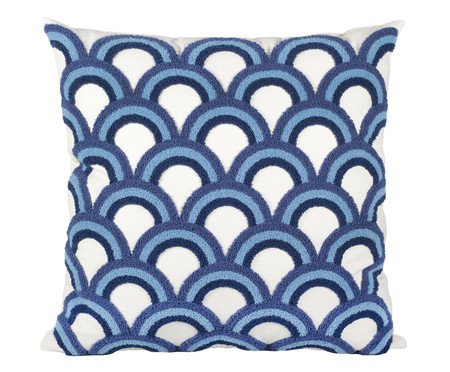 Almofada Rustica Esponja Azul ll | Westwing