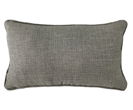 Almofada Linho Cinza Lisa l | Westwing