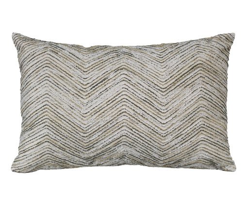 Almofada Aveludada Off Boucle Mescla Missoni Musgo, Off White | WestwingNow