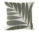 Almofada Linho Cru Rami Verde Folha, Raw | WestwingNow