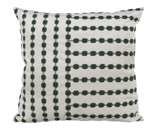 Almofada Aveludada Bloucle Verde l, green | WestwingNow