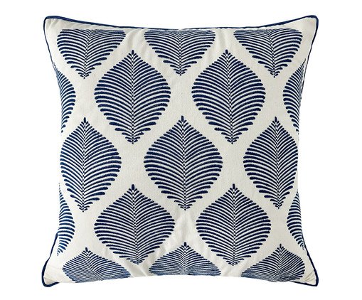Almofada Sarja Geométrico Azul, blue | WestwingNow