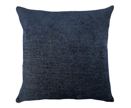 Almofada Linho Azul Marinho Lisa, blue | WestwingNow
