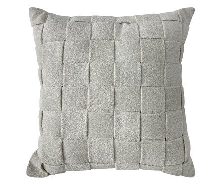 Almofada Bouclé Tresse Manual Off | Westwing