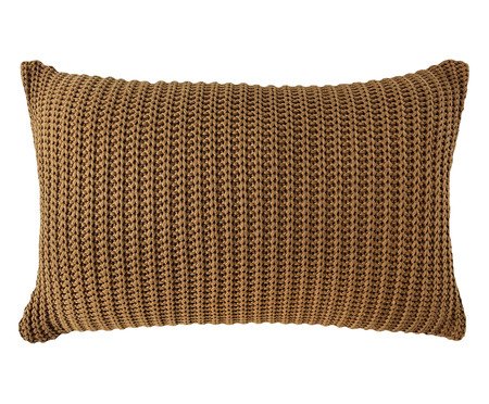 Almofada Trico Frade Camelo | Westwing