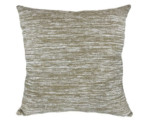 Almofada Aveludada Boucle Mesclado Lisa Bege, Off White | WestwingNow
