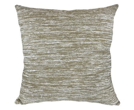 Almofada Aveludada Boucle Mesclado Lisa Bege | Westwing
