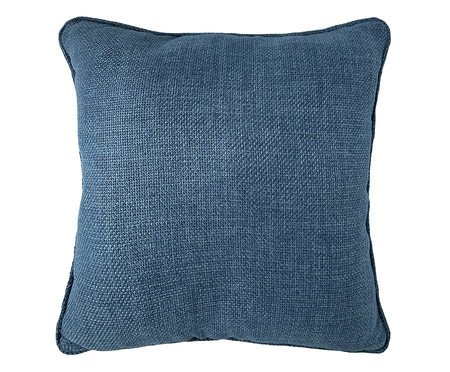Almofada Linho Azul Lisa | Westwing