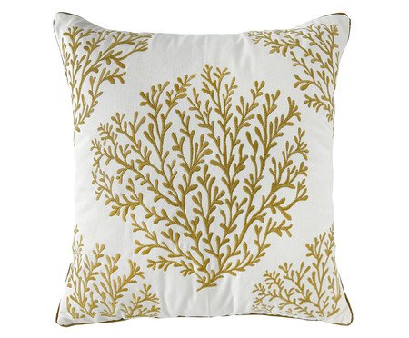 Almofada Sarja Coral Bege | Westwing