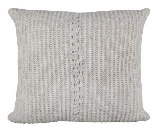 Almofada Trico Londres Cadarco Natural, Natural | WestwingNow